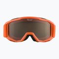 Occhiali da sci Alpina Piney zucca opaca/arancio per bambini 7
