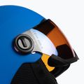 Casco da sci Alpina per bambini Zupo Visor Q-Lite blu opaco 6