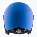 Casco da sci Alpina per bambini Zupo Visor Q-Lite blu opaco 12