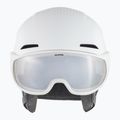 Casco da sci Alpina Alto V bianco opaco 11