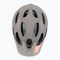 Casco da bici Alpina Carapax 2.0 grigio luna pesca opaco 6