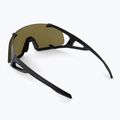 Occhiali da sole Alpina Hawkeye Q-Lite nero opaco/argento a specchio 2