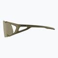 Occhiali da sole Alpina Hawkeye Q-Lite oliva opaca/argento a specchio 3