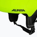 Casco da sci Alpina Pizi per bambini neon/giallo opaco 8