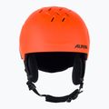 Casco da sci Alpina Pizi per bambini neon/arancio opaco 2