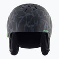 Casco da sci Alpina Pizi per bambini nero/verde camo opaco 11