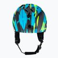 Casco da sci Alpina Pizi per bambini blu neon/verde lucido 2