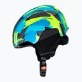 Casco da sci Alpina Pizi per bambini blu neon/verde lucido 5