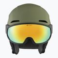 Casco da sci Alpina Alto Q-Lite oliva opaca 7