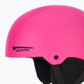Casco da sci Alpina per bambini Zupo rosa opaco 7