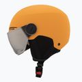 Casco da sci Alpina per bambini Zupo Visor Q-Lite bruciato/giallo opaco 3