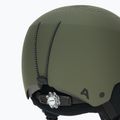 Casco da sci Alpina Arber oliva opaco 8