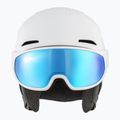 Casco da sci Alpina Oro QV Mips bianco opaco/rosa acqua 7