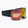 Occhiali da sci Alpina Slope Q-Lite nero opaco/rosso