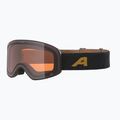 Occhiali da sci Alpina Ladis Q nero/ oro opaco/ oro 5
