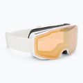 Occhiali da sci Alpina Taos QV bianco opaco/oro