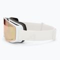 Occhiali da sci Alpina Taos QV bianco opaco/oro 4
