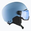 Casco da sci Alpina per bambini Zupo Visor Q-Lite fumo/blu opaco 2