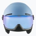 Casco da sci Alpina per bambini Zupo Visor Q-Lite fumo/blu opaco 3