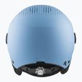 Casco da sci Alpina per bambini Zupo Visor Q-Lite fumo/blu opaco 4