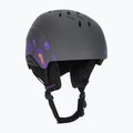 Casco da sci Alpina Pizi mezzanotte/grigio leo opaco per bambini