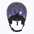 Casco da sci Alpina Brix mezzanotte/grigio leo opaco per bambini 4