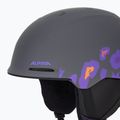 Casco da sci Alpina Brix mezzanotte/grigio leo opaco per bambini 7