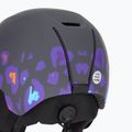 Casco da sci Alpina Brix mezzanotte/grigio leo opaco per bambini 8