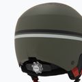 Casco da sci Alpina per bambini Zupo Visor Q-Lite oliva/rosso opaco 8