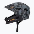 Casco da bici Alpina per bambini Rupi nero camo/arancio opaco 3