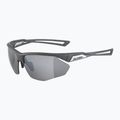 Occhiali da sole Alpina Nylos HR grigio notte opaco/argento a specchio 5