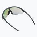 Occhiali da sole Alpina Turbo Pro Q-Lite grigio notte opaco/verde a specchio 2