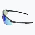 Occhiali da sole Alpina Turbo Pro Q-Lite grigio notte opaco/verde a specchio 4
