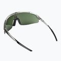 Occhiali da sole Alpina Turbo Pro Q-Lite grigio trasparente lucido/argento a specchio 2