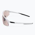 Occhiali da sole Alpina Turbo Pro S Q-Lite bianco opaco/ argento flash a specchio 4