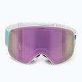 Maschera da sci per bambini Alpina Fernie Q-Lite white/confetti matt 2