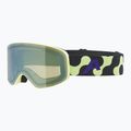 Maschera da sci per bambini Alpina Fernie Q-Lite sunny/lime matt