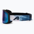 Maschera da sci Alpina Slope Q-Lite black/blue matt/blue 4