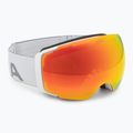Maschera da sci Alpina Falera Mag Q-Lite white matt/red/pink 2