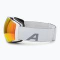 Maschera da sci Alpina Falera Mag Q-Lite white matt/red/pink 5