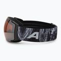 Maschera da sci Alpina Falera Mag Q-Lite black/glacier matt/silver/pink 5