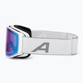Maschera da sci Alpina Venet Q-Lite white matt/blue 4