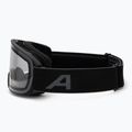 Maschera da sci Alpina Nakiska black matte/clear 4