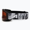 Maschera da sci Alpina Venet black/glacier matt/orange 4
