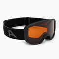 Maschera da sci per bambini Alpina Piney 2.0 matte black/orange