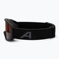 Maschera da sci per bambini Alpina Piney 2.0 matte black/orange 4
