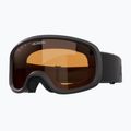 Maschera da sci per bambini Alpina Piney 2.0 matte black/orange 2