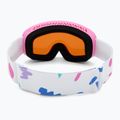 Maschera da sci per bambini Alpina Piney 2.0 pink matt/orange 3