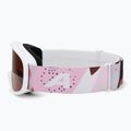 Maschera da sci per bambini Alpina Piney 2.0 white/rose matt/orange 4