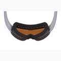 Maschera da sci per bambini Alpina Piney 2.0 blue matt/orange 7